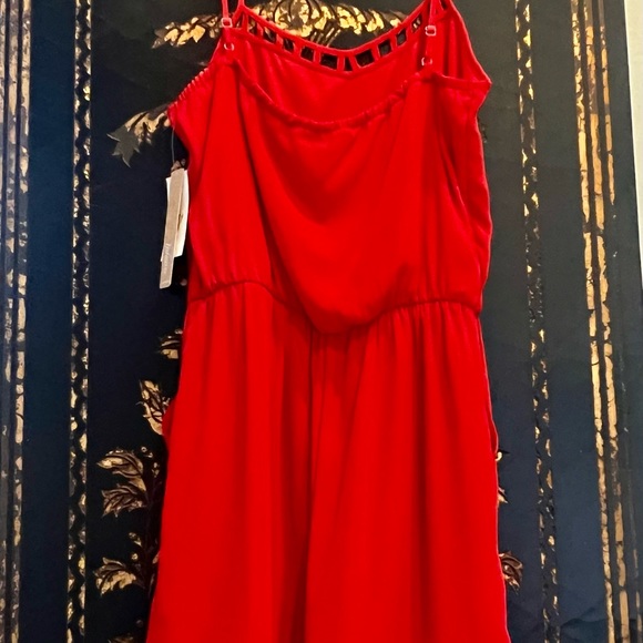 Takara red romper sz L large NWT - Picture 3 of 4